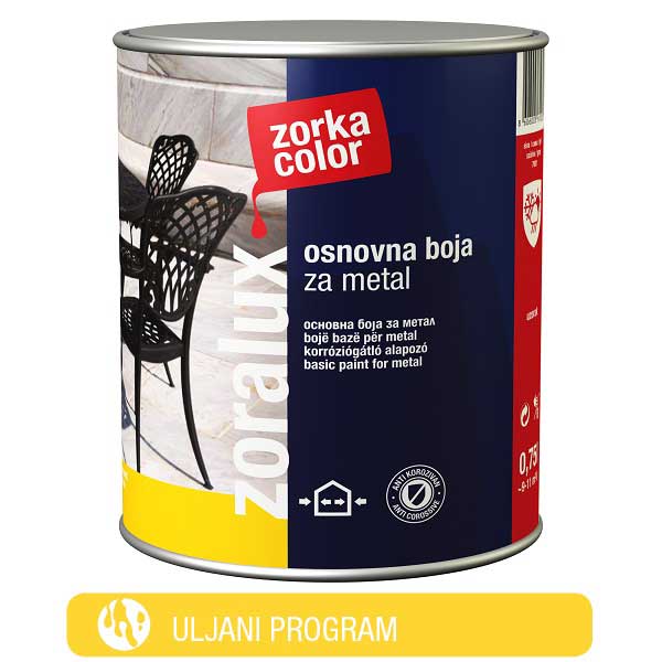 zoralux osnovna boja za metal